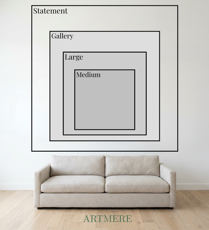 Ember Threshold — ARTMERE artwork size guide