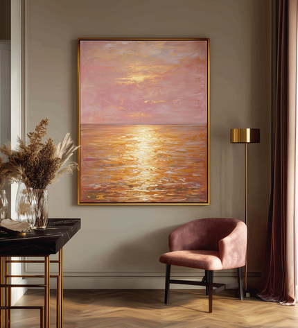 Golden Horizon Fine Art Club Original