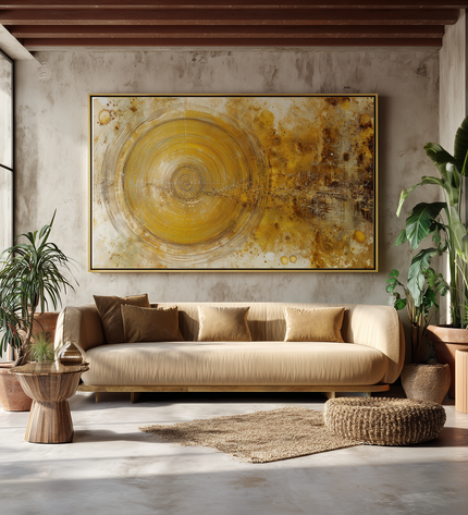 Golden Solstice Fine Art Club Original