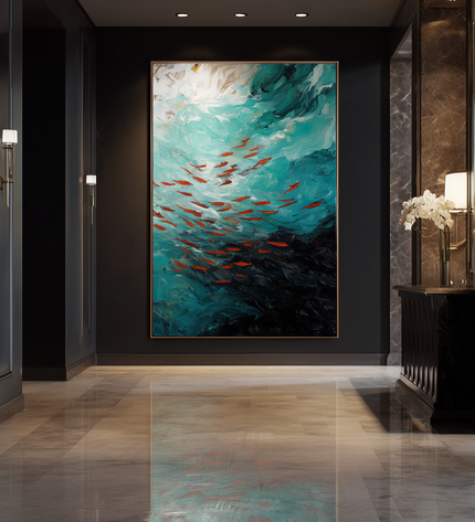 Currents of Life Fine Art Club Original