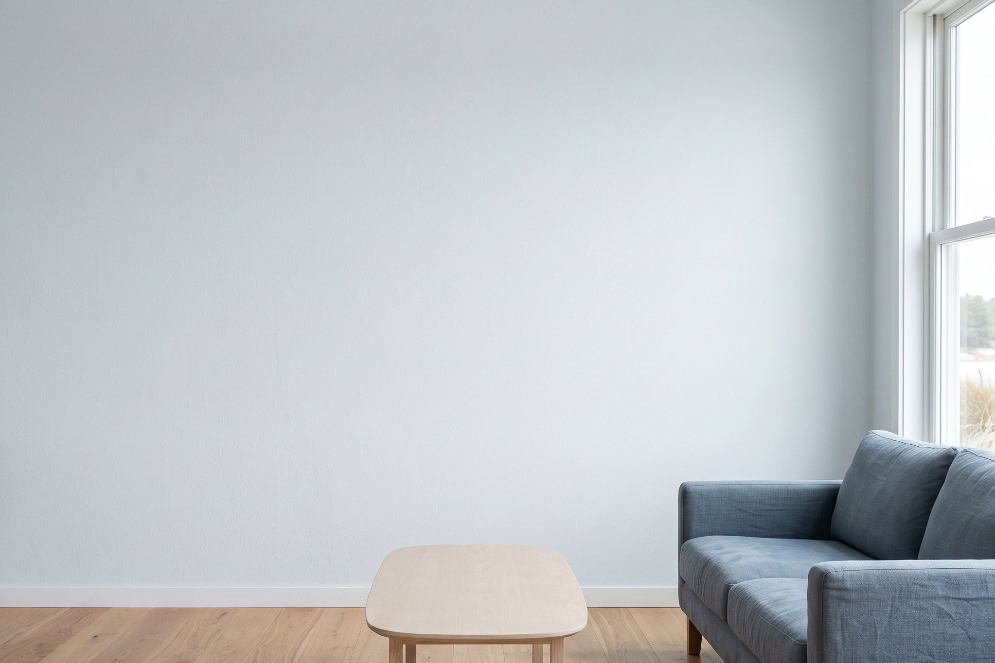 The room without the artwork