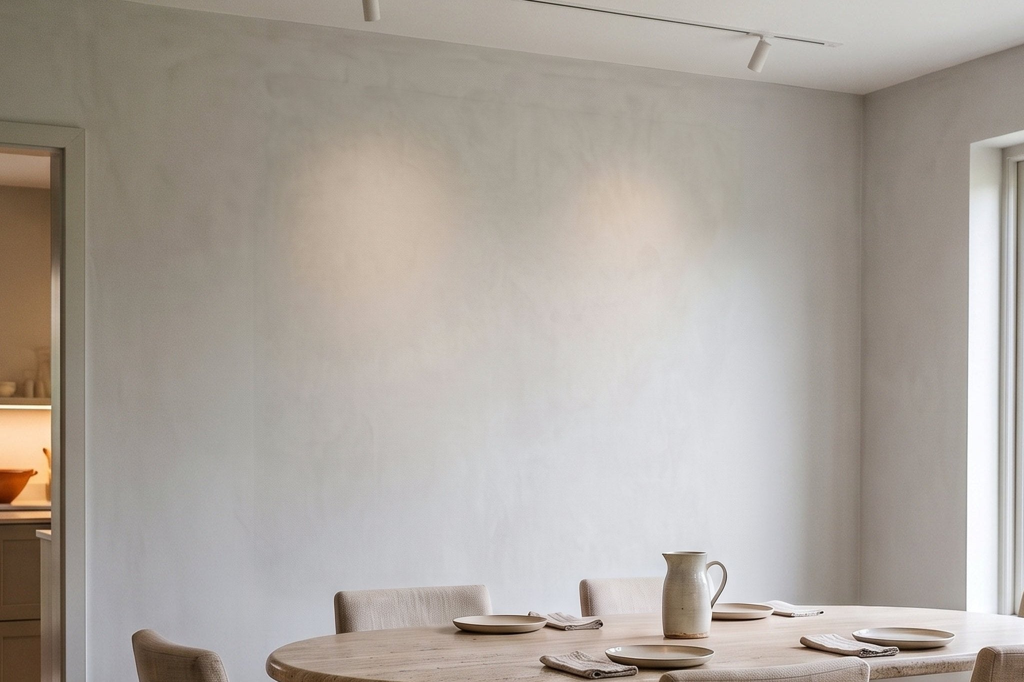 The room without the artwork