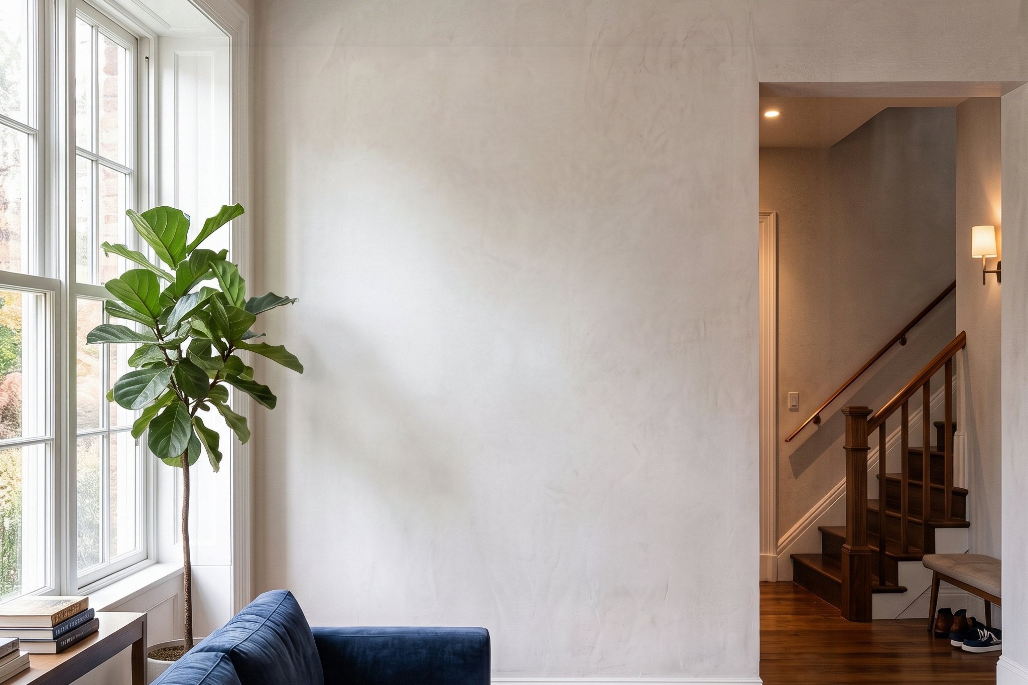 The room without the artwork