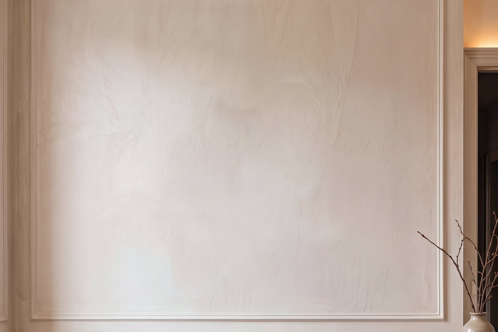 The room without the artwork