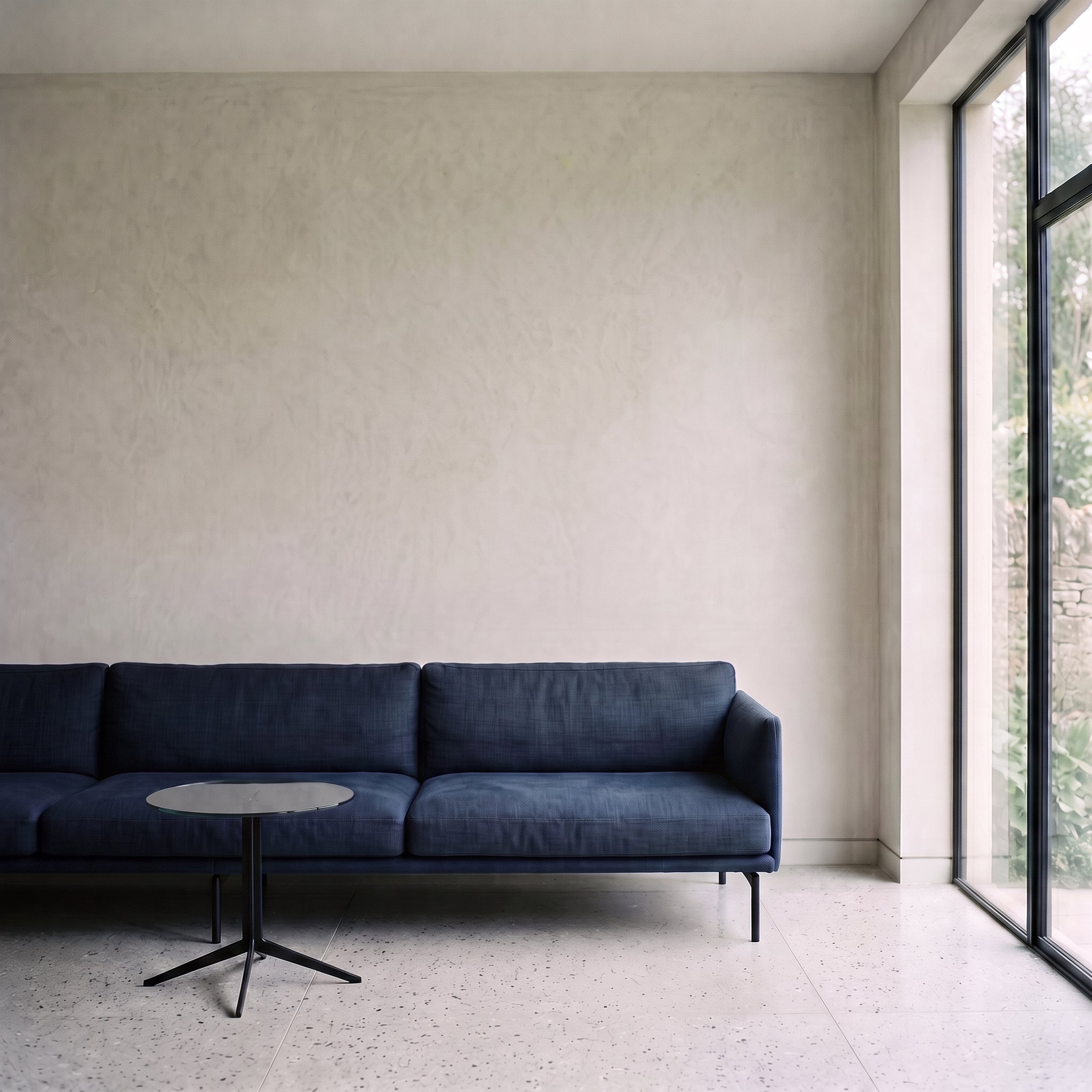 The room without the artwork