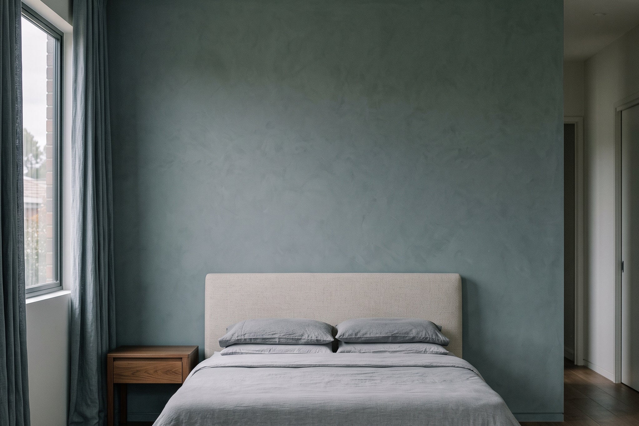 The room without the artwork