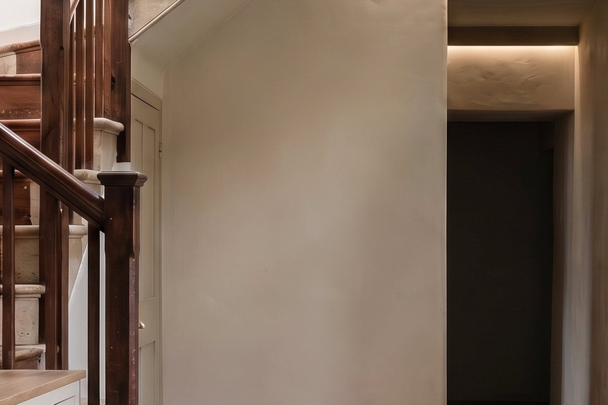 The room without the artwork