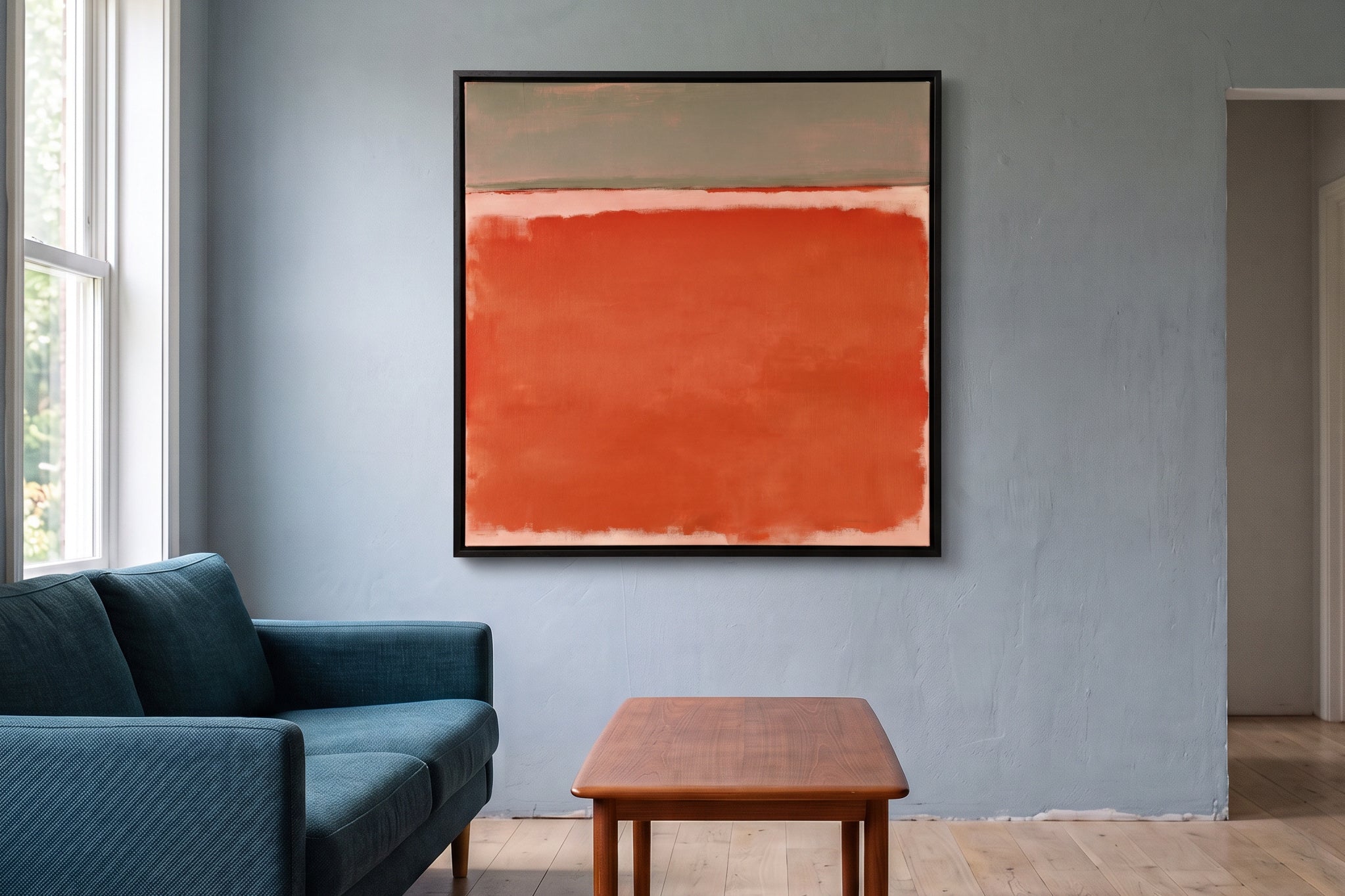 The same room with Orange Horizon