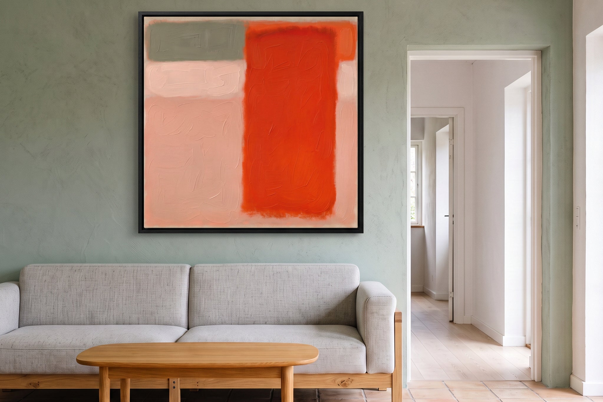 The same room with Persimmon Distance