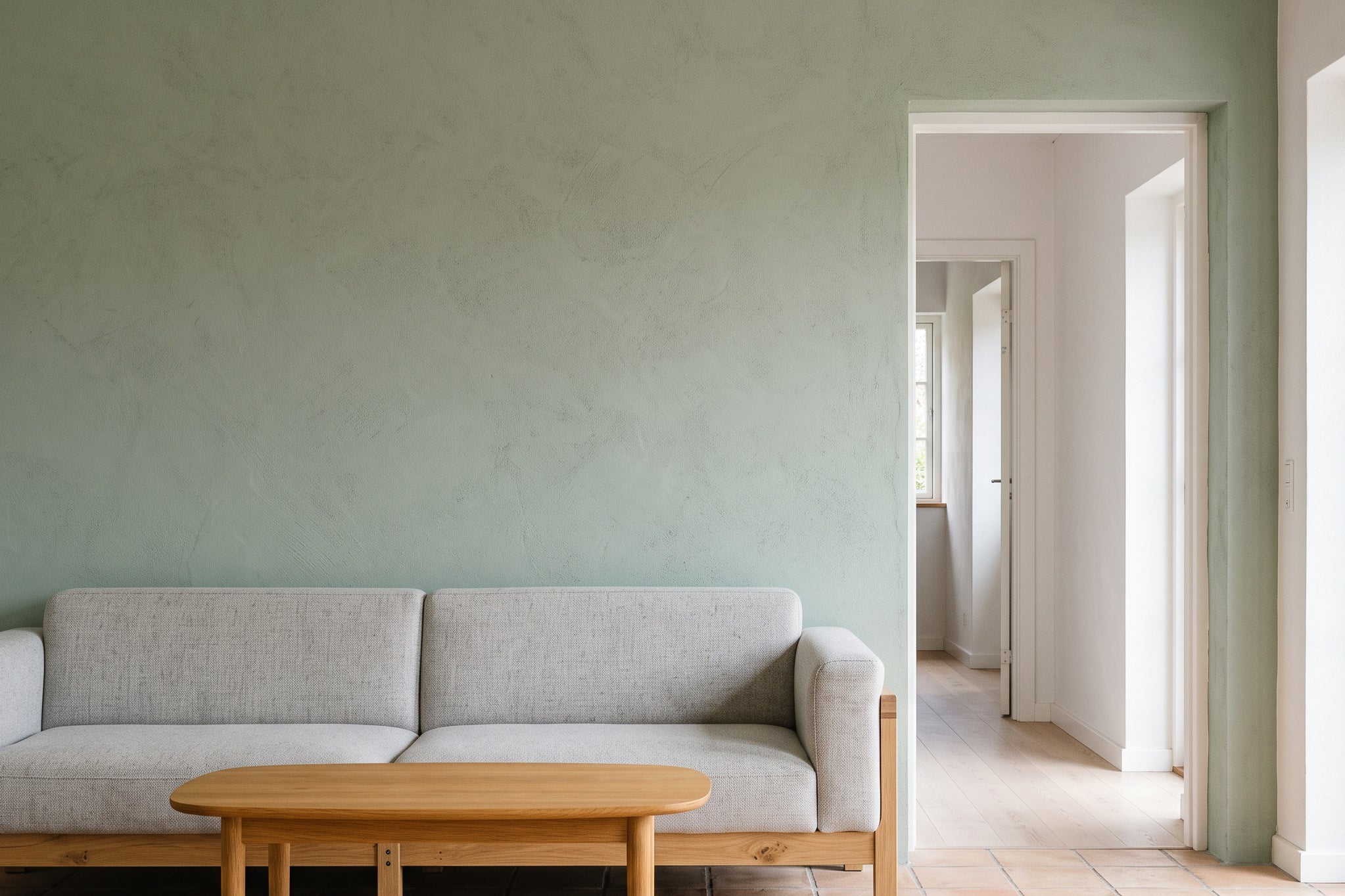 The room without the artwork