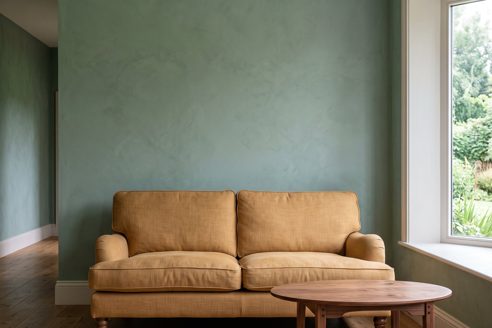 The room without the artwork