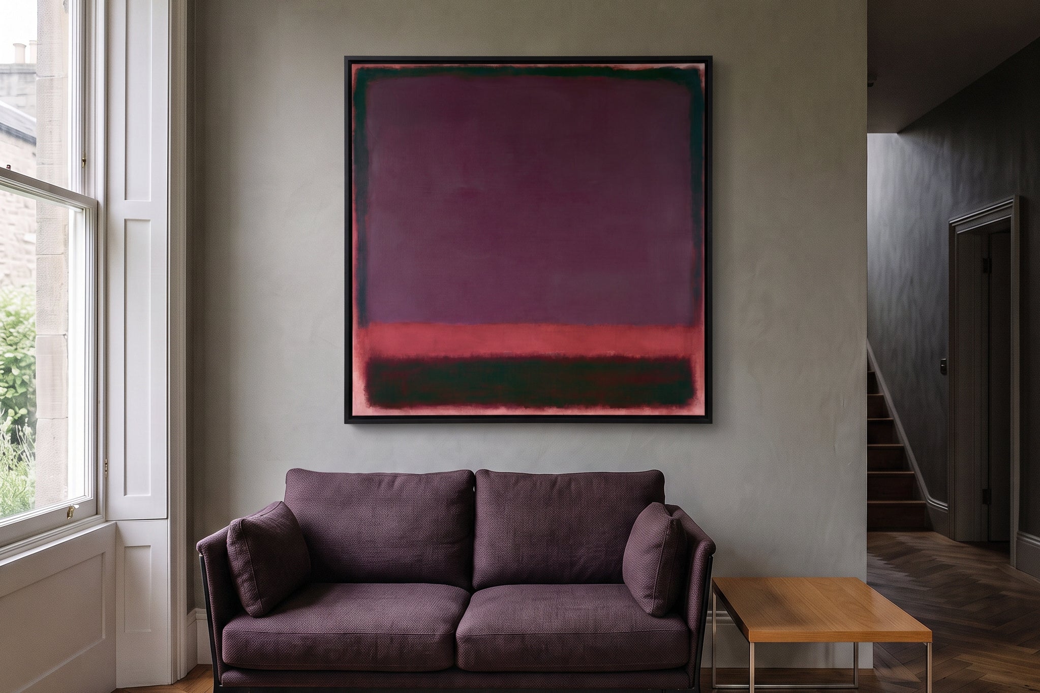 The same room with Plum Aftertone