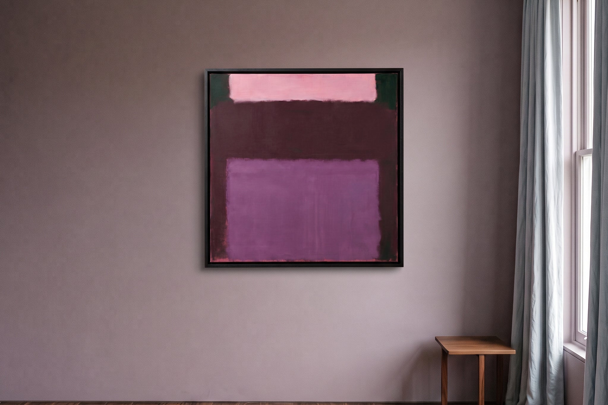 The same room with Plum Resonance