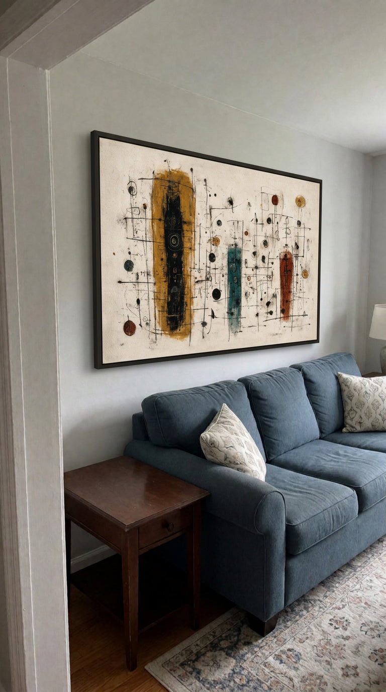 Digitale Raumvisualisierung von Quiet Machines: Wohnzimmer