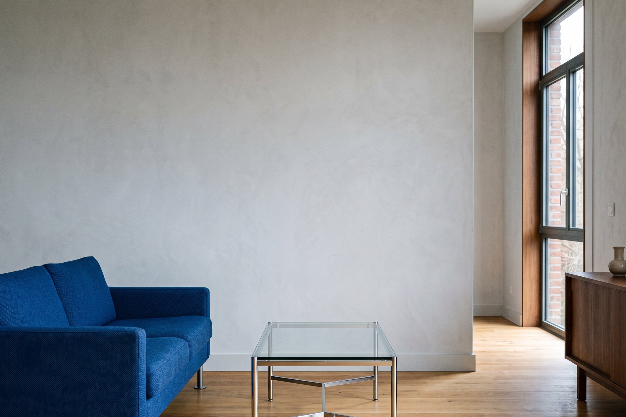 The room without the artwork