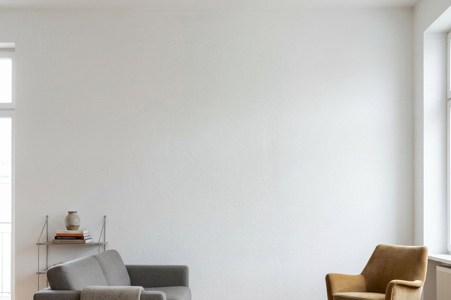 The room without the artwork