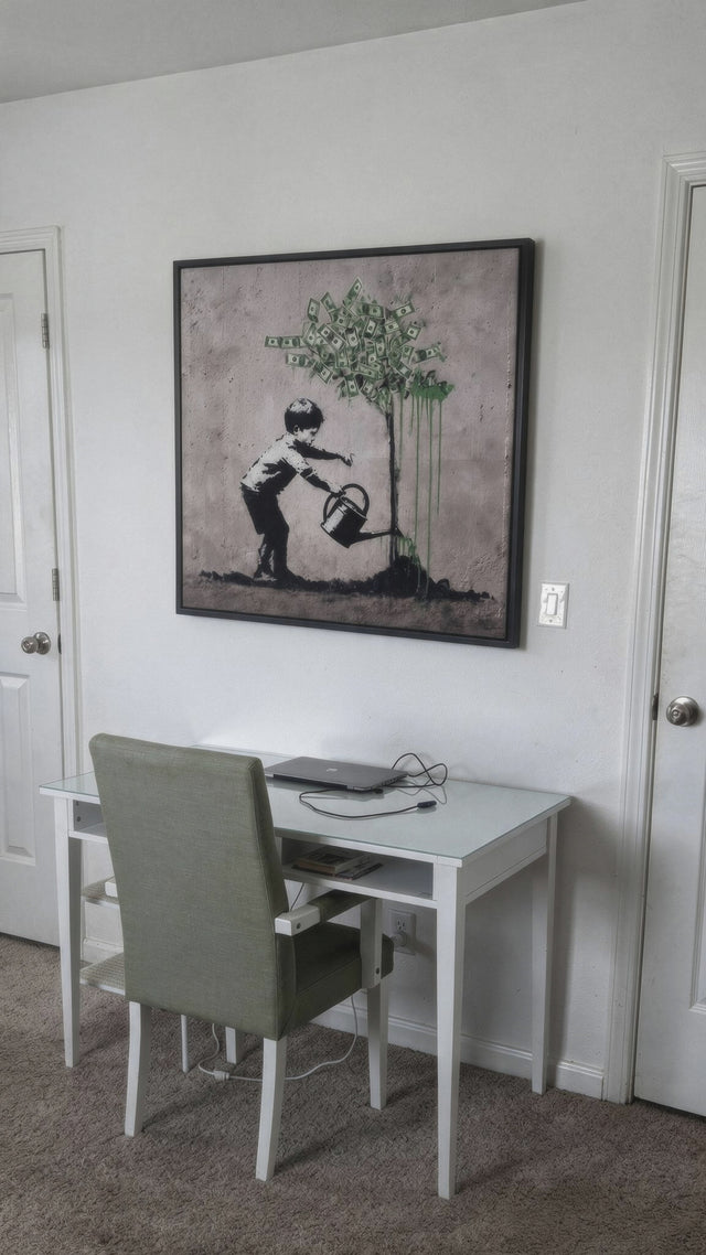 ARTMERE painting Harvest of Hope in an interior