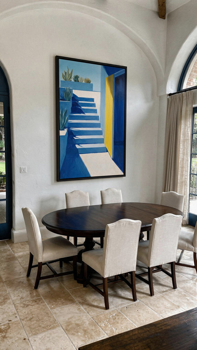 ARTMERE painting Mediterranean Gate in an interior
