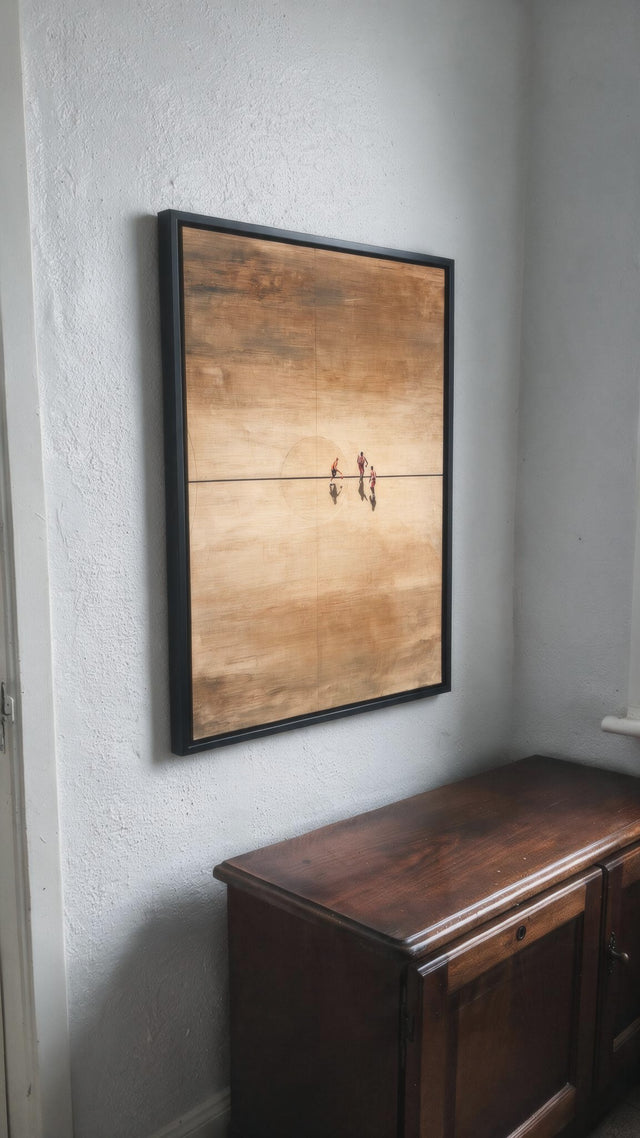 ARTMERE painting Golden Arena in an interior