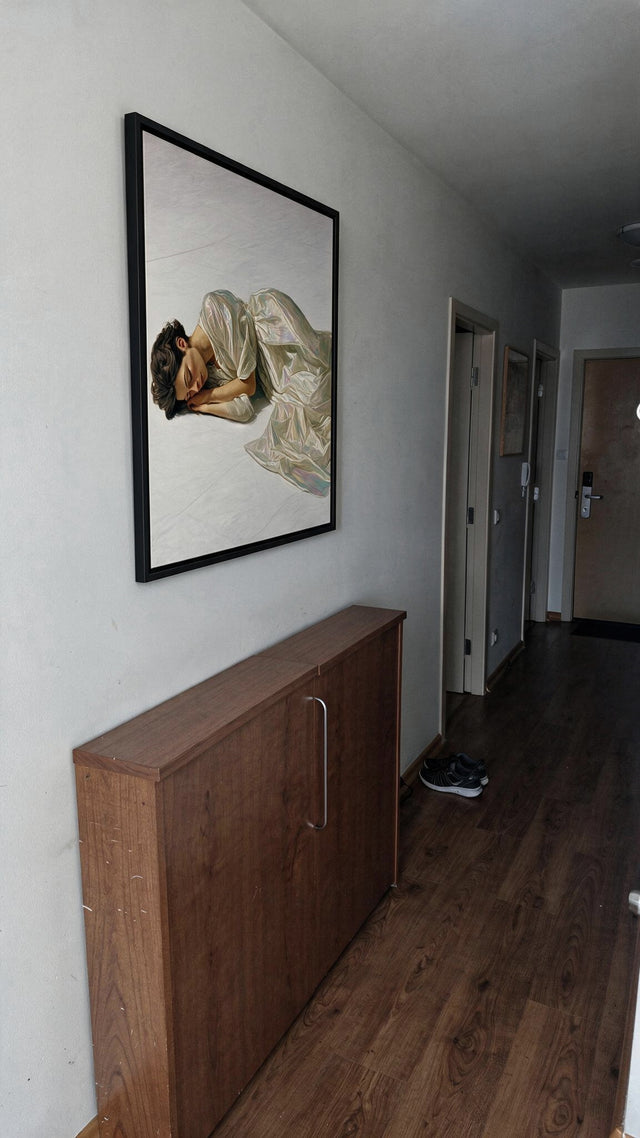 ARTMERE painting Silk Reverie in an interior
